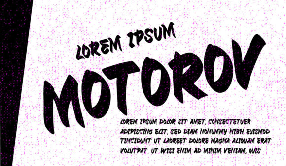 Motorov Font