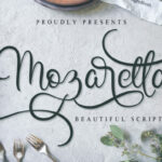 Mozarella Font Poster 1