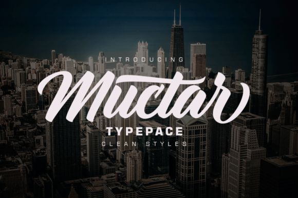 Muctar Font Poster 1