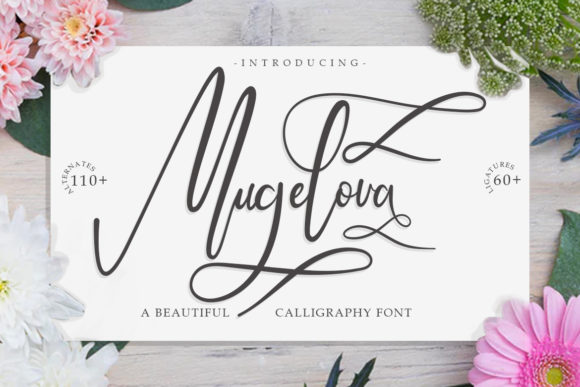 Mugelova Font Poster 1