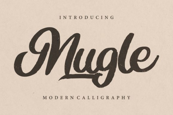 Mugle Font Poster 1