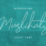 Muslihaty Font Poster 1