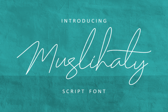 Muslihaty Font Poster 1