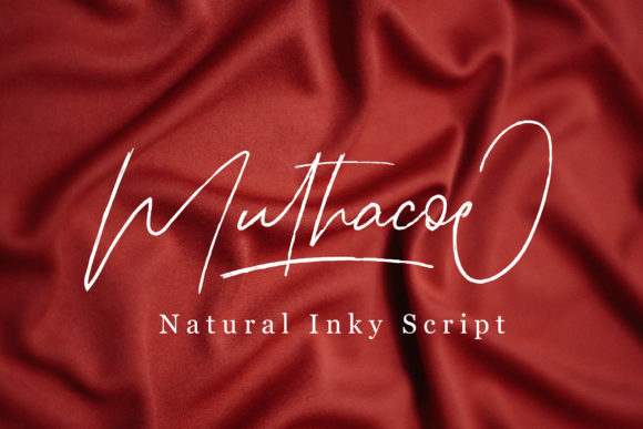 Muthacoe Font Poster 1