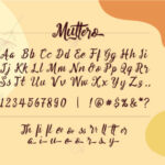 Muttero Font Poster 8