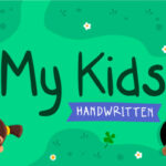 My Kids Font Poster 1