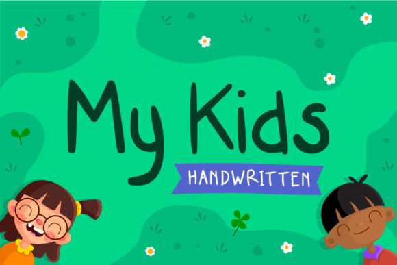 My Kids Font Poster 1