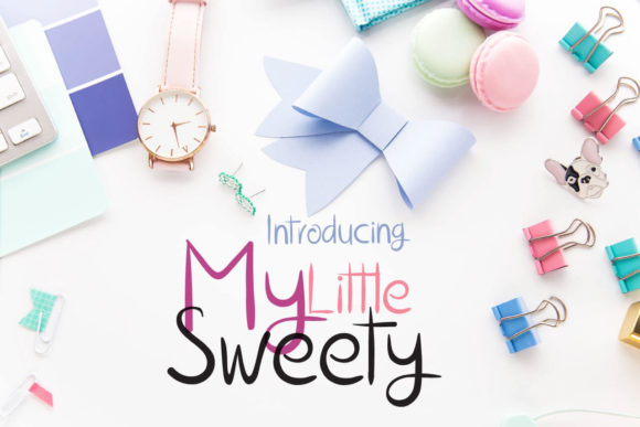 My Little Sweety Font Poster 1