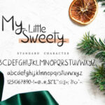 My Little Sweety Font Poster 7