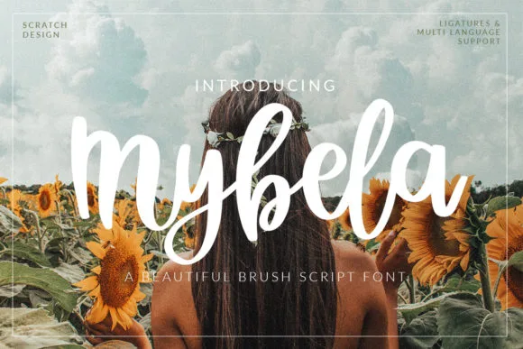 Mybela Font Mybela Font Poster 1