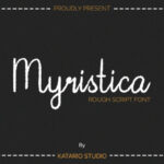 Myristica Font Poster 1