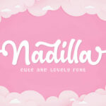 Nadilla Font Poster 1