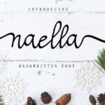 Naella Font Poster 1