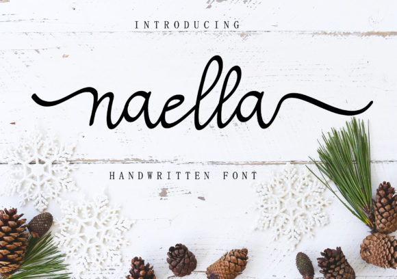 Naella Font Poster 1