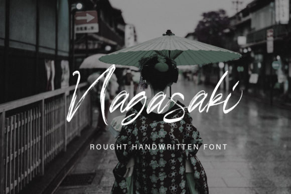 Nagasaki Font Poster 1