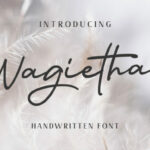 Nagietha Font Poster 1