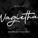 Nagietha Font Poster 12