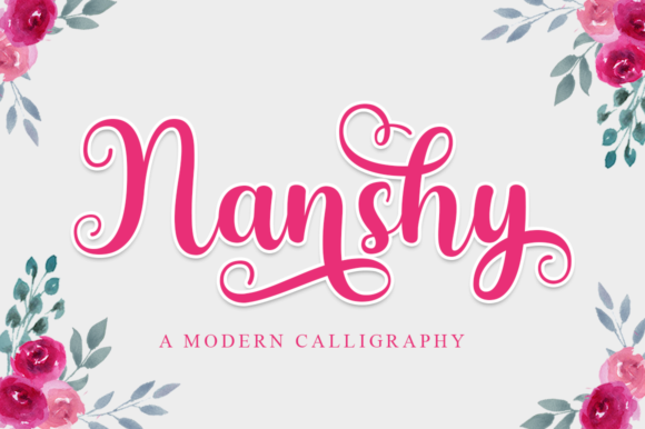 Nanshy Font Poster 1