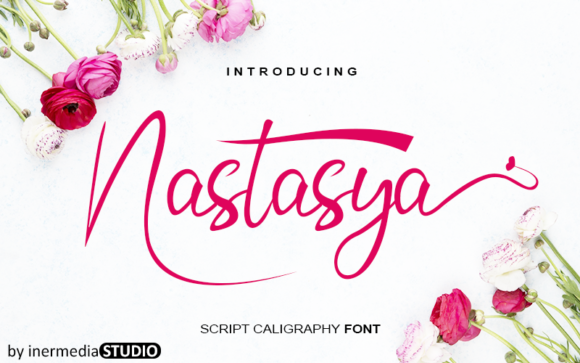 Nastasya Font Poster 1