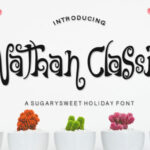 Nathan Classic Font Poster 1