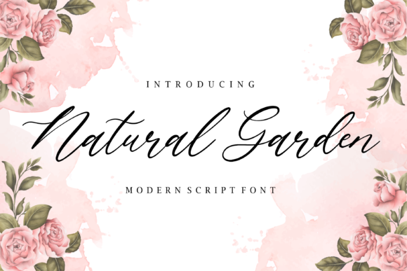 Natural Garden Font