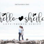  Hello Sheila Font Poster 1