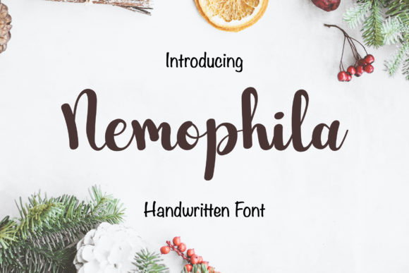 Nemophila Font