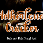 Netherland Cracker Font Poster 1