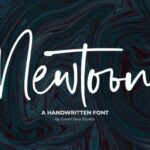 Newtoon Font Poster 1