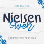 Nielsen Owen Font Poster 1