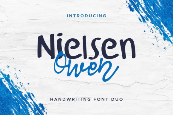 Nielsen Owen Font Poster 1