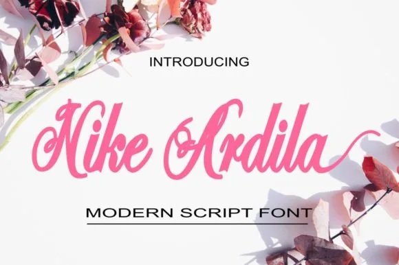 Nike Ardila Font Nike Ardila Font Poster 1