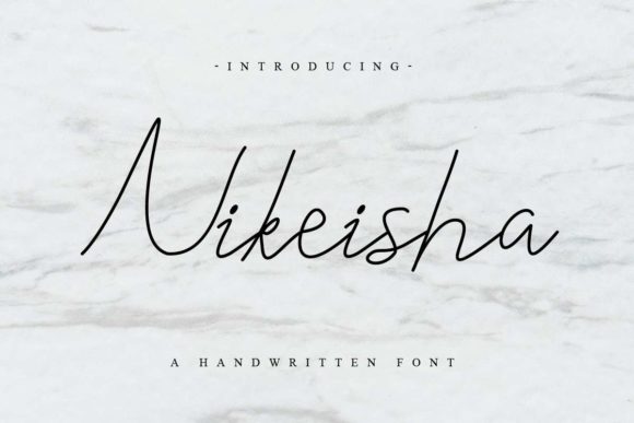 Nikeisha Font Poster 1