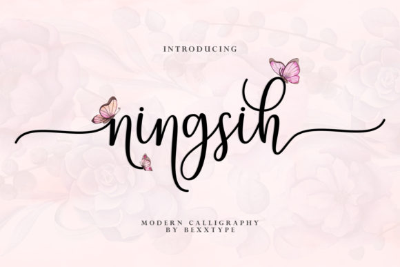 Ningsih Font Poster 1