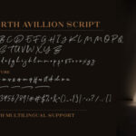 North Avellion Duo Font Poster 10