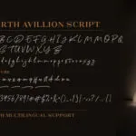 North Avellion Duo Font Poster 10