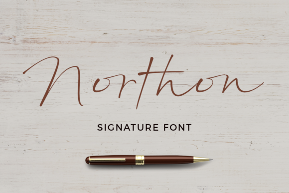 Northon Font Poster 1