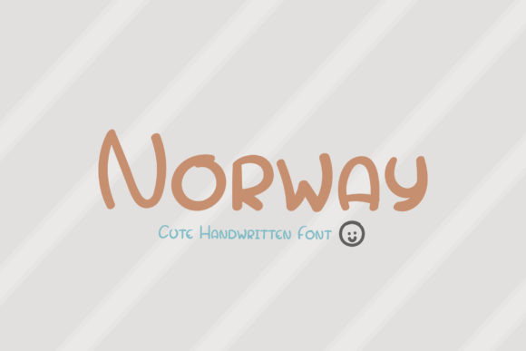 Norway Font Poster 1