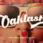 Oaklash Font Poster 1