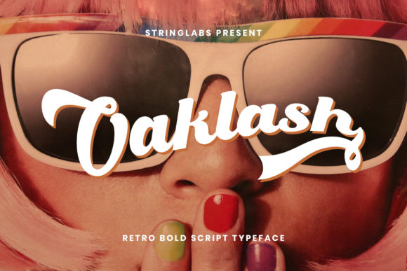 Oaklash Font Poster 1