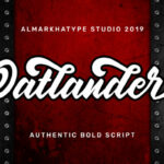 Oatlander Font Poster 1