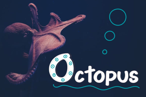 Octopus Font Poster 1