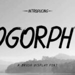 Ogorphy Font Poster 2