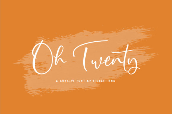 Oh Twenty Font Poster 1