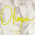 Olimpo Font Poster 1