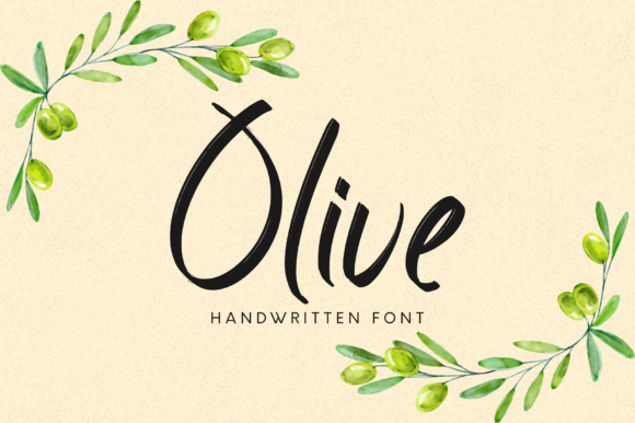 Olive Font