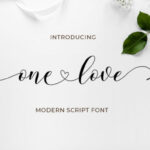 One Love Font Poster 1