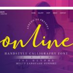 Online Font Poster 1