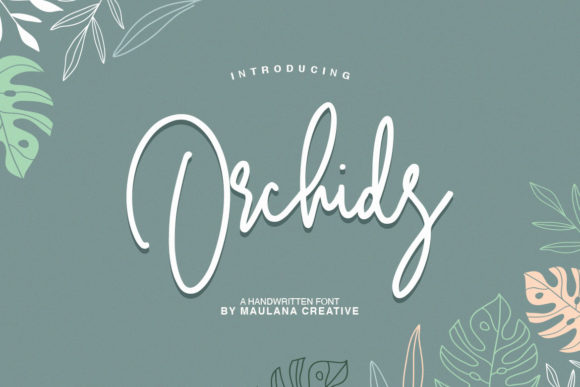 Orchids Font