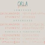 Orla Fiola Font Poster 7